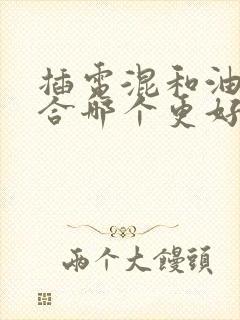 插电混和油电混合哪个更好