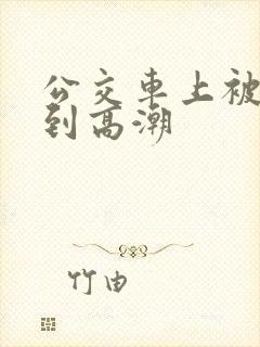 公交车上被人摸到高潮