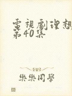 电视剧理想之城第40集