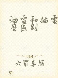 油电和插电有什么区别
