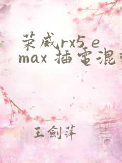 荣威rx5 emax 插电混动