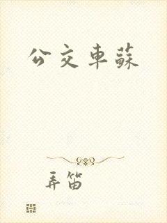公交车苏
