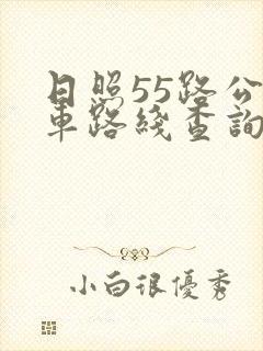 日照55路公交车路线查询
