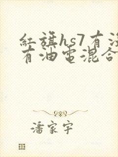 红旗hs7有没有油电混合动力