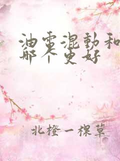 油电混动和电车哪个更好