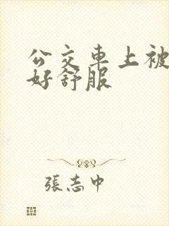 公交车上被摸的好舒服