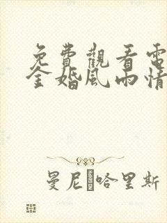 免费观看电视剧金婚风雨情