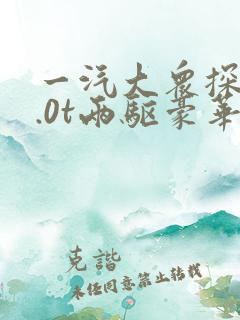 一汽大众探岳2.0t两驱豪华版