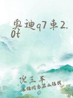 奥迪q7车2.0t