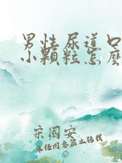 男性尿道口长了小颗粒怎么办