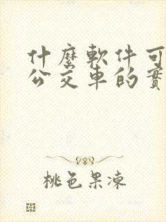 什么软件可以看公交车的实时位置