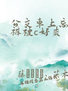 公交车上忘穿内裤被c好爽