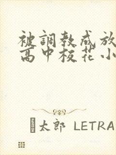 被调教成放荡的高中校花小说