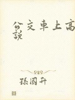 公交车上高潮小说