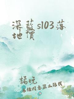 深蓝sl03落地价
