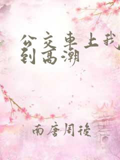 公交车上我被搞到高潮