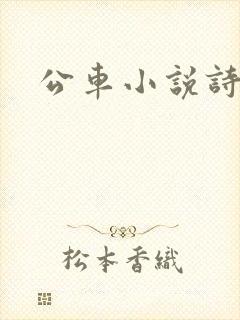 公车小说诗晴