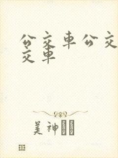 公交车公交车公交车