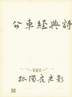 公车经典诗晴版