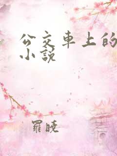 公交车上的伦奸小说