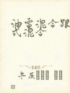 油电混合跟插电式混合
