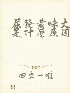 尿发黄味大难闻是什么原因
