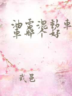油电混动车和油车哪个好