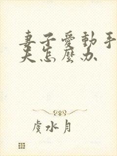 妻子爱动手打丈夫怎么办