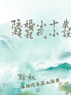 隐婚小十岁老公超宠我小说