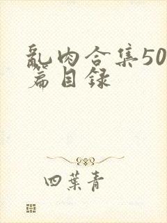 乱肉合集500篇目录