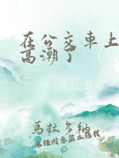 在公交车上被摸高潮了