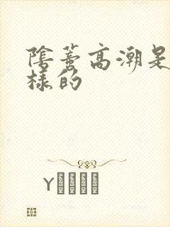 阴蒂高潮是怎么样的