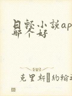 日轻小说app哪个好