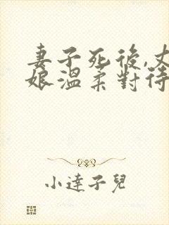 妻子死后,丈母娘温柔对待,女婿温柔以待