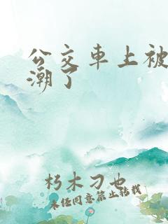 公交车上被弄高潮了