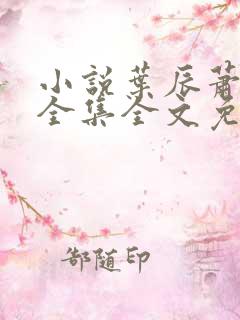 小说叶辰萧初然全集全文免费阅读