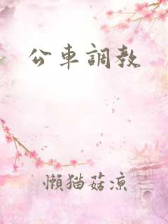公车调教
