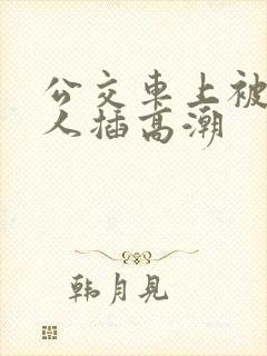 公交车上被陌生人插高潮