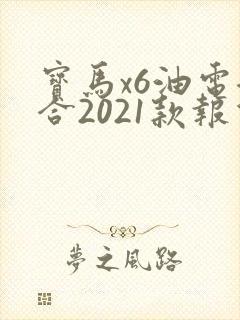 宝马x6油电混合2021款报价
