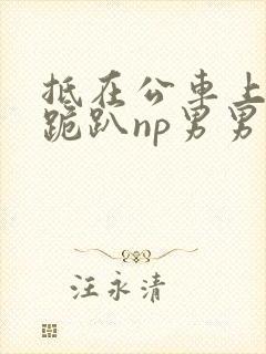 抵在公车上蹂躏跪趴np男男