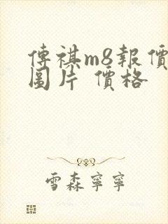 传祺m8报价及图片 价格