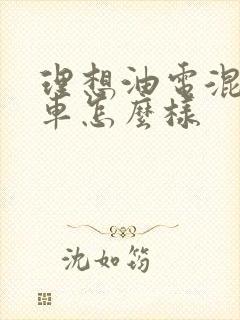 理想油电混动汽车怎么样