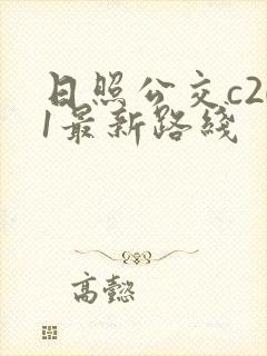 日照公交c201最新路线
