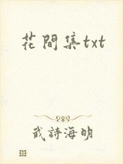 花间集txt