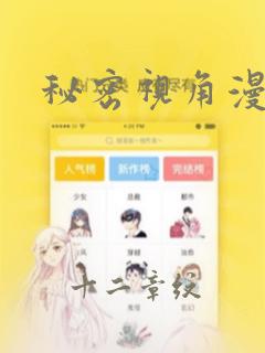 秘密视角漫画：结局+番外