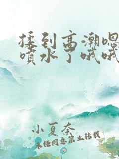 揉到高潮嗯啊～喷水了哦哦