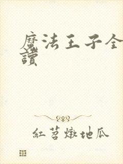 魔法王子全文阅读