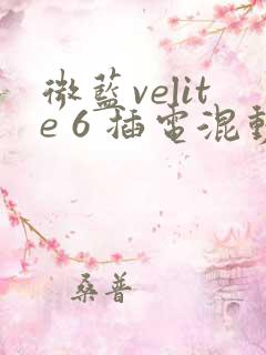 微蓝velite 6 插电混动汽车报价