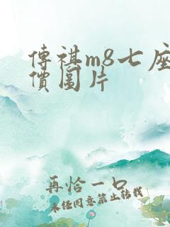 传祺m8七座报价图片