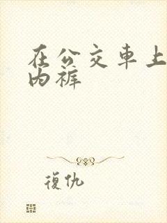 在公交车上没穿内裤